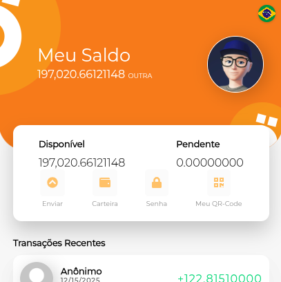 Preview do site Outracoin Android Wallet